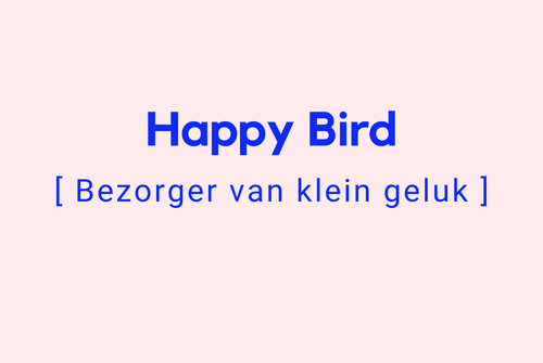Happy Bird